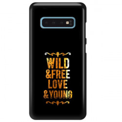 ETUI NA TELEFON SAMSUNG GALAXY S10 NEON MIENIĄCE SIĘ ZLC111
