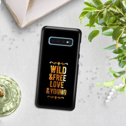 ETUI NA TELEFON SAMSUNG GALAXY S10 NEON MIENIĄCE SIĘ ZLC111