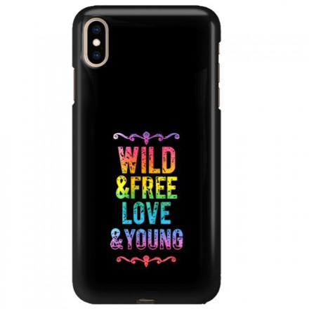 ETUI NA TELEFON APPLE IPHONE XS MAX NEON MIENIĄCE SIĘ ZLR111