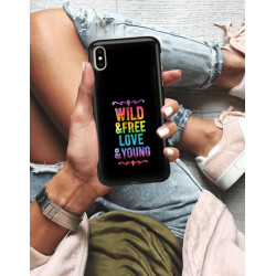 ETUI NA TELEFON APPLE IPHONE XS MAX NEON MIENIĄCE SIĘ ZLR111