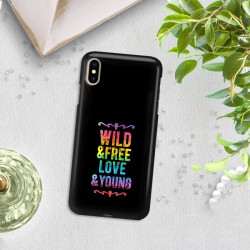 ETUI NA TELEFON APPLE IPHONE XS MAX NEON MIENIĄCE SIĘ ZLR111