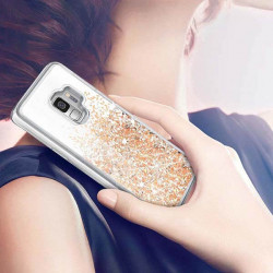 ETUI LIQUID SPARKLE NA TELEFON HUAWEI MATE 10 LITE ZŁOTY