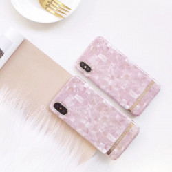 ETUI CHIC MARBLE MARMUR NA TELEFON IPHONE 11 PRO MAX RÓŻOWY WZ1