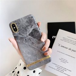 ETUI CHIC MARBLE MARMUR NA TELEFON IPHONE 6 PLUS / 6S PLUS SZARY