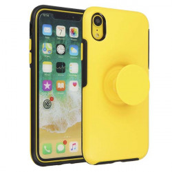 ETUI JOY NA TELEFON  IPHONE XR ŻÓŁTY