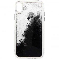 ETUI LIQUID SPARKLE  NA TELEFON IPHONE XR CZARNY