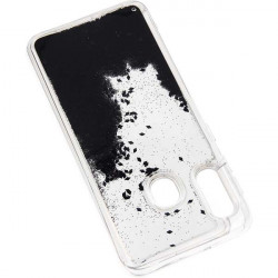 ETUI LIQUID SPARKLE NA TELEFON SAMSUNG A20e CZARNY