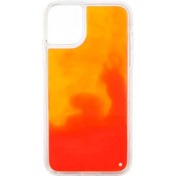 ETUI LIQUID NEON NA TELEFON APPLE IPHONE 11 POMARAŃCZOWY