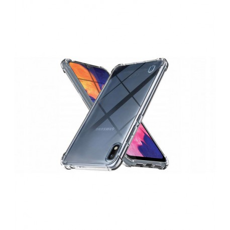 ETUI ANTI-SHOCK NA TELEFON SAMSUNG GALAXY A10 TRANSPARENTNY