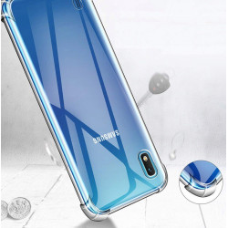 ETUI ANTI-SHOCK NA TELEFON SAMSUNG GALAXY A10 TRANSPARENTNY