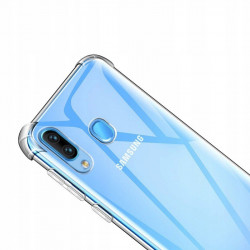 ETUI ANTI-SHOCK NA TELEFON SAMSUNG GALAXY A20E TRANSPARENTNY