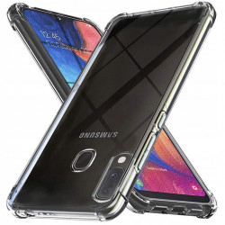 ETUI ANTI-SHOCK NA TELEFON SAMSUNG GALAXY A20E TRANSPARENTNY