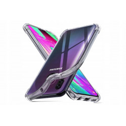 ETUI ANTI-SHOCK NA TELEFON SAMSUNG GALAXY A40 TRANSPARENTNY