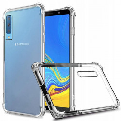 ETUI ANTI-SHOCK NA TELEFON SAMSUNG GALAXY A7 2018 TRANSPARENTNY