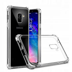 ETUI ANTI-SHOCK NA TELEFON SAMSUNG GALAXY J4 PLUS 2018 TRANSPARENTNY