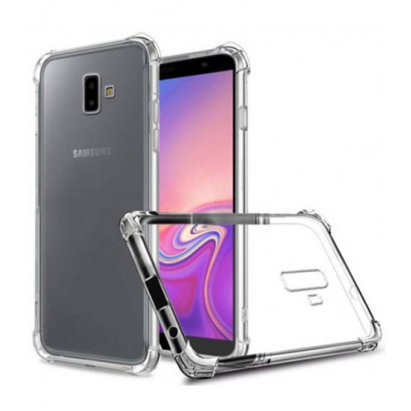 ETUI ANTI-SHOCK NA TELEFON SAMSUNG GALAXY J6 PLUS 2018 TRANSPARENTNY