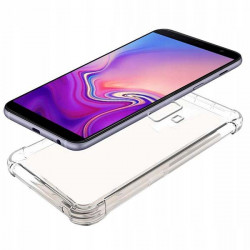 ETUI ANTI-SHOCK NA TELEFON SAMSUNG GALAXY J6 PLUS 2018 TRANSPARENTNY