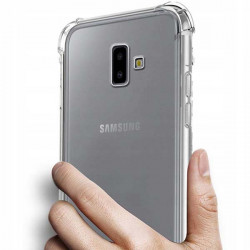 ETUI ANTI-SHOCK NA TELEFON SAMSUNG GALAXY J6 PLUS 2018 TRANSPARENTNY