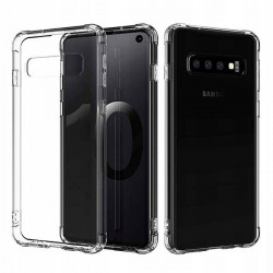 ETUI ANTI-SHOCK NA TELEFON SAMSUNG GALAXY S10 TRANSPARENTNY