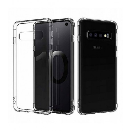 ETUI ANTI-SHOCK NA TELEFON SAMSUNG GALAXY S10 TRANSPARENTNY