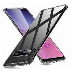 ETUI ANTI-SHOCK NA TELEFON SAMSUNG GALAXY S10 PLUS TRANSPARENTNY