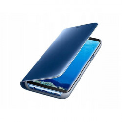 ETUI BOOK CLEAR VIEW NA TELEFON SAMSUNG GALAXY A50 NIEBIESKI