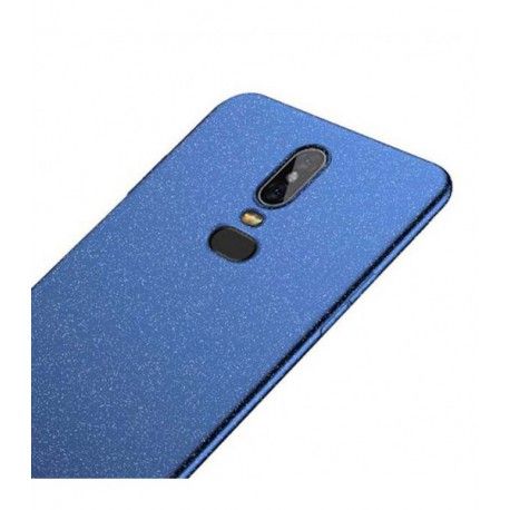 ETUI GUMOWE Z PIASKOWCEM NA TELEFON SAMSUNG GALAXY A40 NIEBIESKI