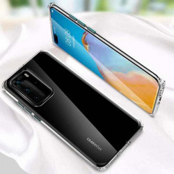 ETUI CLEAR CRYSTAL NA TELEFON HUAWEI P40 PRO ŻÓŁTY