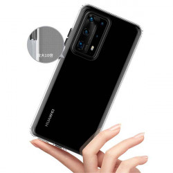 ETUI CLEAR CRYSTAL NA TELEFON HUAWEI P40 PRO ŻÓŁTY