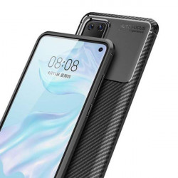 ETUI CARBON NA TELEFON HUAWEI Y7 2019 CZARNY