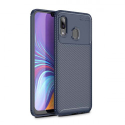 ETUI CARBON NA TELEFON APPLE IPHONE 11 GRANATOWY