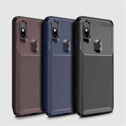 ETUI CARBON NA TELEFON HUAWEI Y5 2019 BRĄZOWY