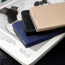 ETUI BOOK MAGNET NA TELEFON XIAOMI REDMI NOTE 9S GRANATOWY