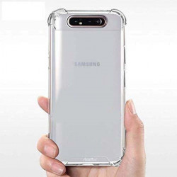 ETUI ANTI-SHOCK NA TELEFON SAMSUNG GALAXY A80 TRANSPARENTNY