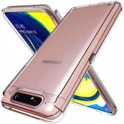 ETUI ANTI-SHOCK NA TELEFON SAMSUNG GALAXY A80 TRANSPARENTNY