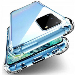 ETUI ANTI-SHOCK NA TELEFON SAMSUNG GALAXY S10 LITE / A91 TRANSPARENTNY