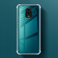 ETUI ANTI-SHOCK NA TELEFON XIAOMI REDMI NOTE 9S TRANSPARENTNY