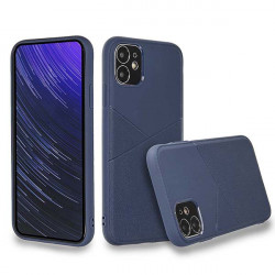 ETUI GUMA SKÓRA NA TELEFON SAMSUNG GALAXY A50 GRANATOWY