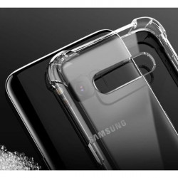 ETUI ANTI-SHOCK NA TELEFON SAMSUNG GALAXY S10E TRANSPARENT