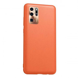 ETUI LENS NA TELEFON HUAWEI P30 PRO POMARAŃCZOWY