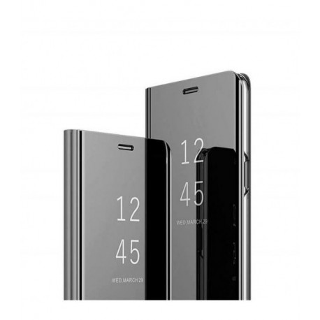 ETUI BOOK CLEAR VIEW NA TELEFON HUAWEI Y7 2019 CZARNY
