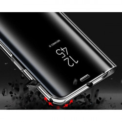 ETUI BOOK CLEAR VIEW NA TELEFON HUAWEI Y7 2019 CZARNY