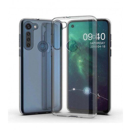 ETUI CLEAR NA TELEFON MOTOROLA MOTO G8 TRANSPARENT