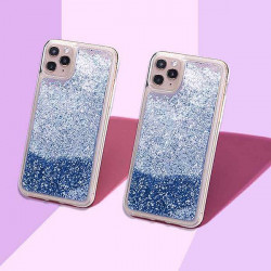 ETUI LIQUID PEARL NA TELEFON HUAWEI P SMART PRO / HONOR Y9S NIEBIESKI