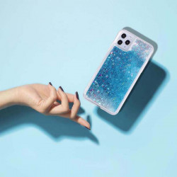 ETUI LIQUID PEARL NA TELEFON MOTOROLA MOTO G7 PLAY NIEBIESKI