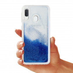 ETUI LIQUID PEARL NA TELEFON SAMSUNG GALAXY A20E NIEBIESKI