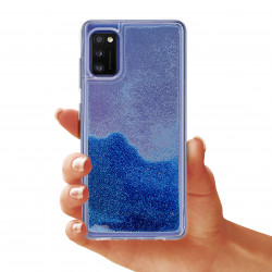 ETUI LIQUID PEARL NA TELEFON SAMSUNG GALAXY A41 NIEBIESKI