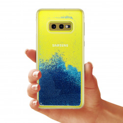 ETUI LIQUID PEARL NA TELEFON SAMSUNG GALAXY S10E NIEBIESKI