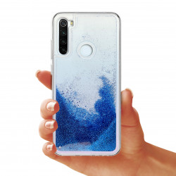 ETUI LIQUID PEARL NA TELEFON XIAOMI REDMI NOTE 8T NIEBIESKI
