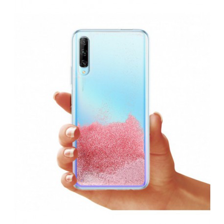 ETUI LIQUID PEARL NA TELEFON HUAWEI P SMART PRO / HONOR Y9S ROSE GOLD